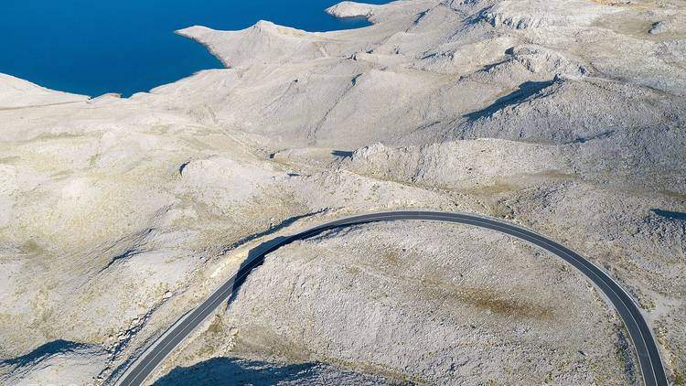 Moon road, Island of Pag 