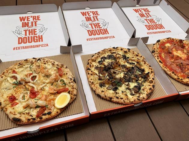Da bao diaries: gourmet pies from Extra Virgin Pizza Da bao diaries: gourmet pies from Extra Virgin Pizza