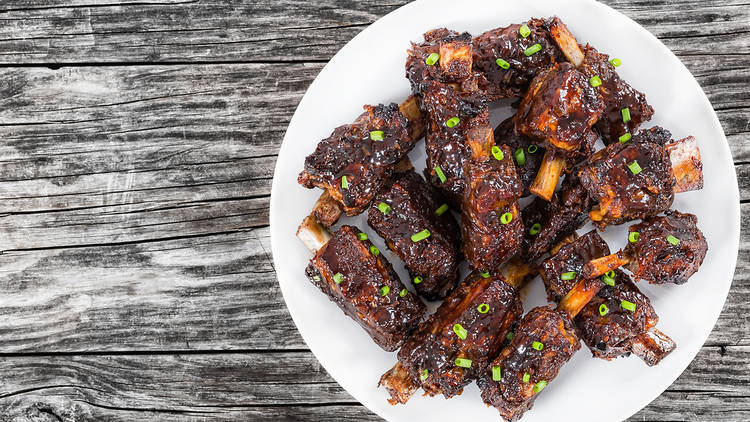 Costillar teriyaki de A Pluma