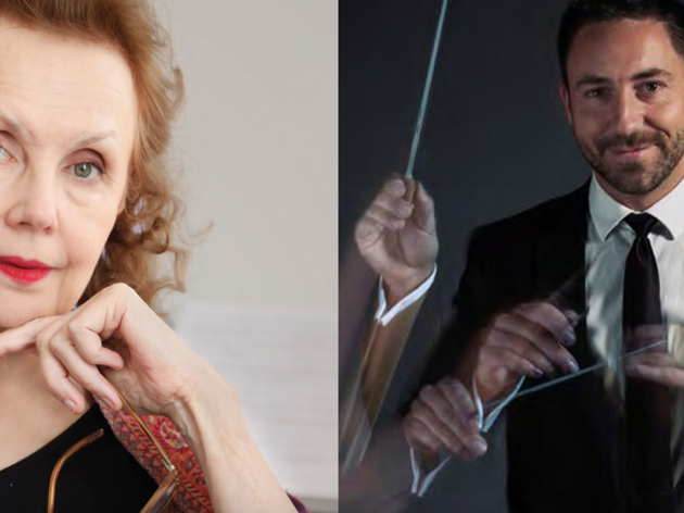 Kaija Saariaho i Marc Timón Kaija Saariaho i Marc Timón