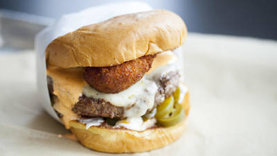 Every burger at Grill ’Em All Every burger at Grill ’Em All