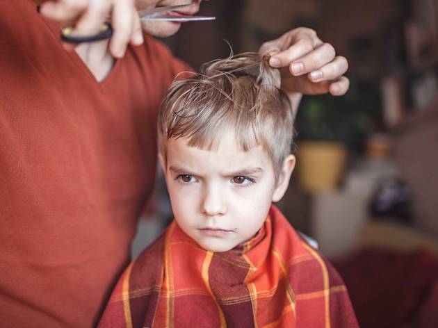 New York's kiddie salons share advice on how to cut your child's hair at home haircut