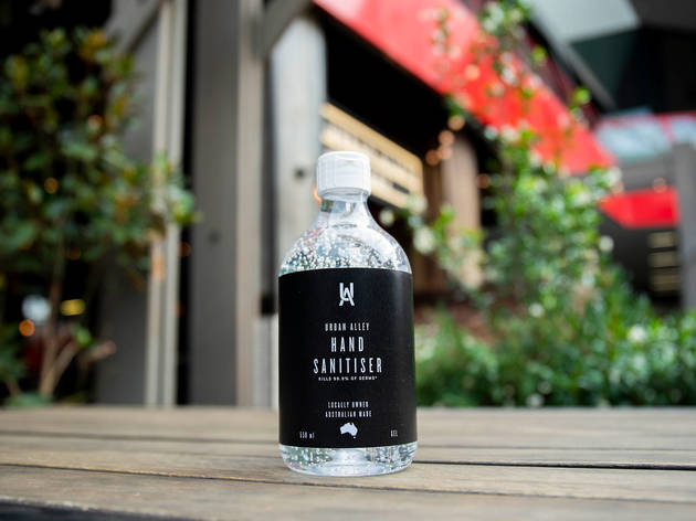 Urban Alley Brewery hand sanitiser Urban Alley Brewery hand sanitiser