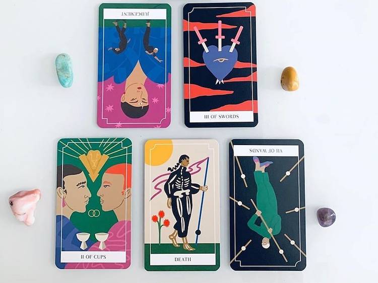 Tarot on the Moon