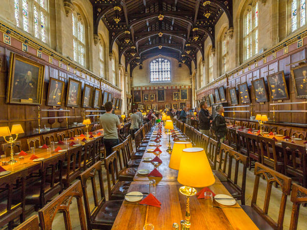 ¿El comedor de Hogwarts o el Christ Church de Oxford? ¿El comedor de Hogwarts o el Christ Church de Oxford?