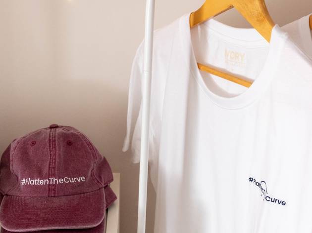Ivory Lisbon Compras, T-Shirt's, Bonés, Ivory Lisbon, Flatten the Curve