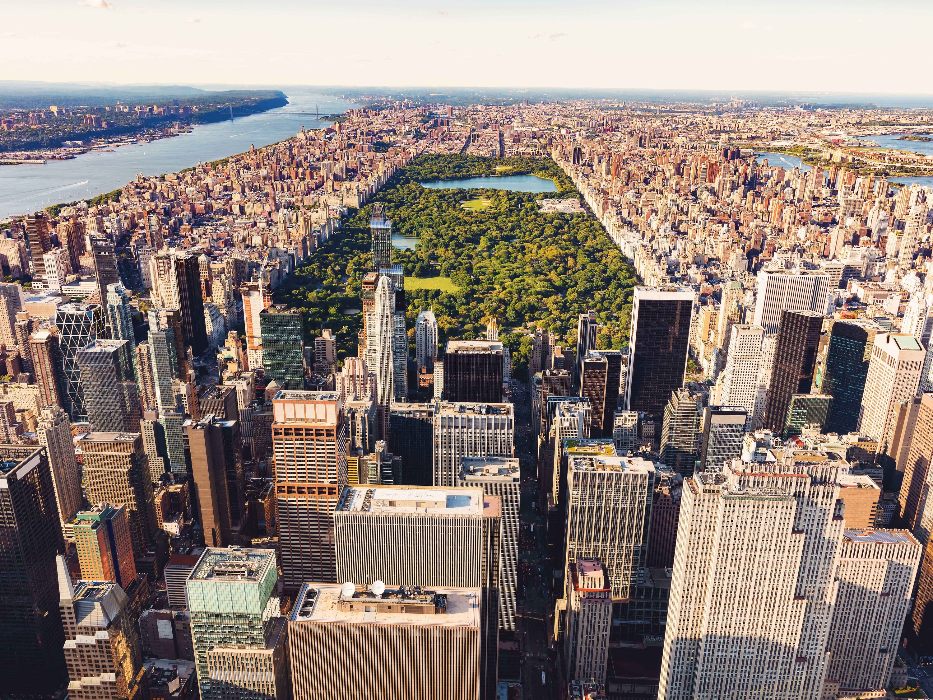 Watch this breathtaking helicopter footage of New York City from above