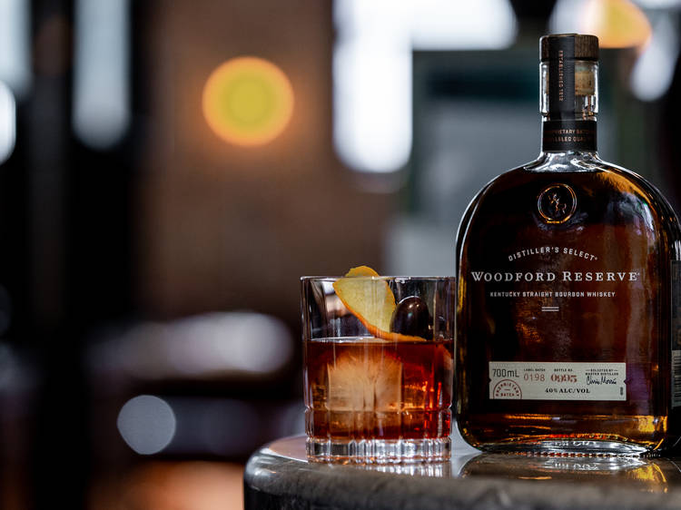 Woodford Reserve's Smoked Maple Old Fashioned