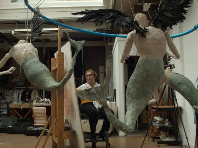 Seis filmes para ver sobre arte Paula Rego no seu ateliê, em Londres