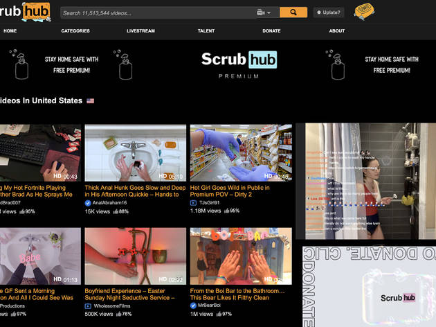 scrubhub homepage Scrubhub
