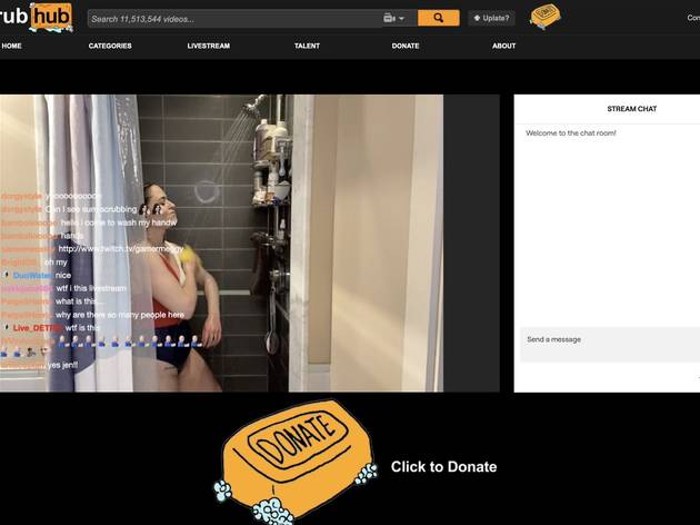 @jenerous Scrubhub live Scrubhub live stream page