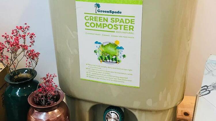 Get a composting bin