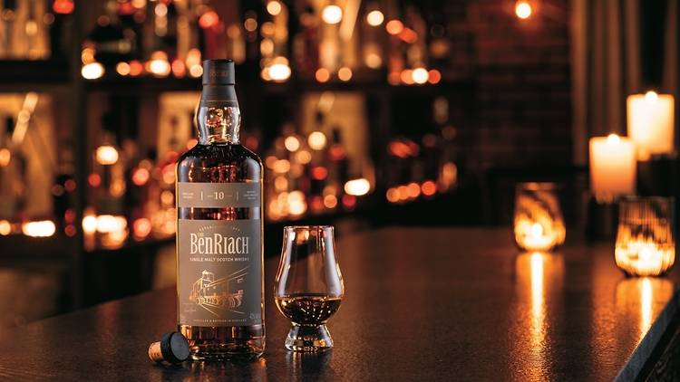 The BenRiach 10 on Ice