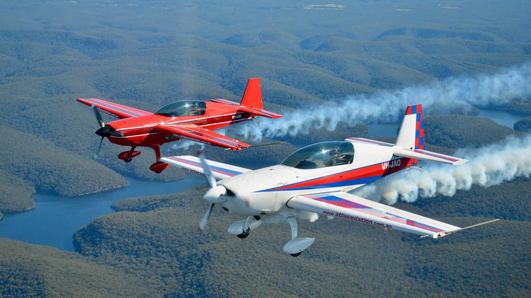 Aircombat Australia flypast