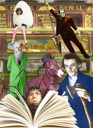 Collage de la artista Amaya Lalanda