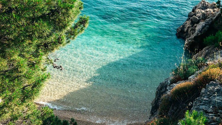 Bathe in St. Luke’s bay