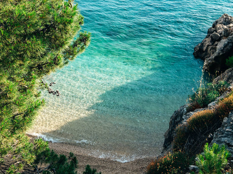 Bathe in St. Luke’s bay