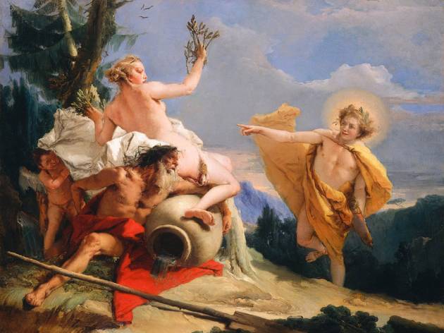 Apollo persegue Daphne Arte, Pintura, Apollo persegue Daphne, Giovanni Battista Tiepolo
