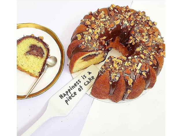 Moira's Bakehouse bundt cake de nutella y plátano de moira's bakehouse