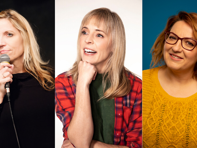 Maria Bamford + Jackie Kashian + Laurie Kilmartin Laurie Kilmartin, Maria Bamford and Jackie Kashian