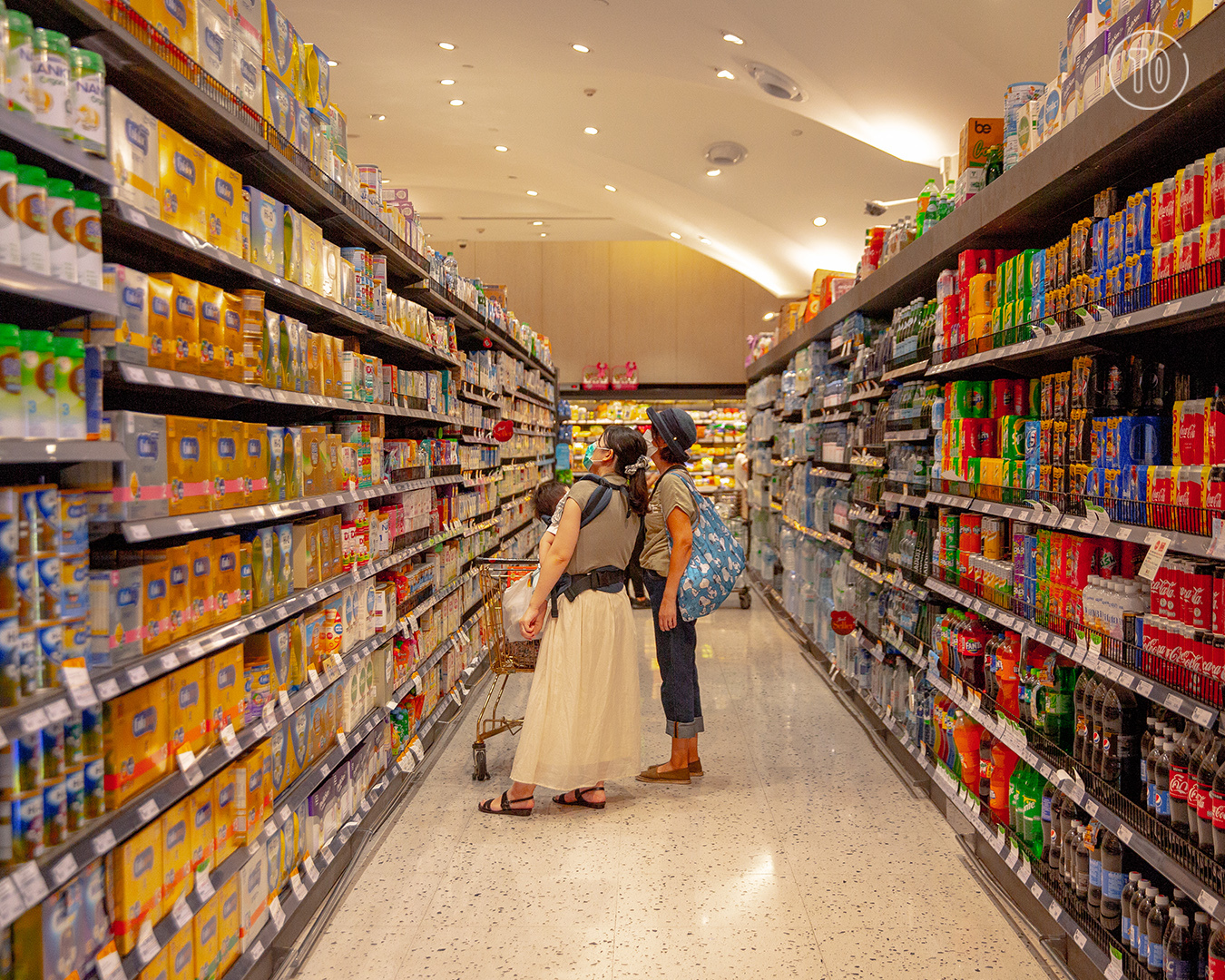 Emquartier supermarket