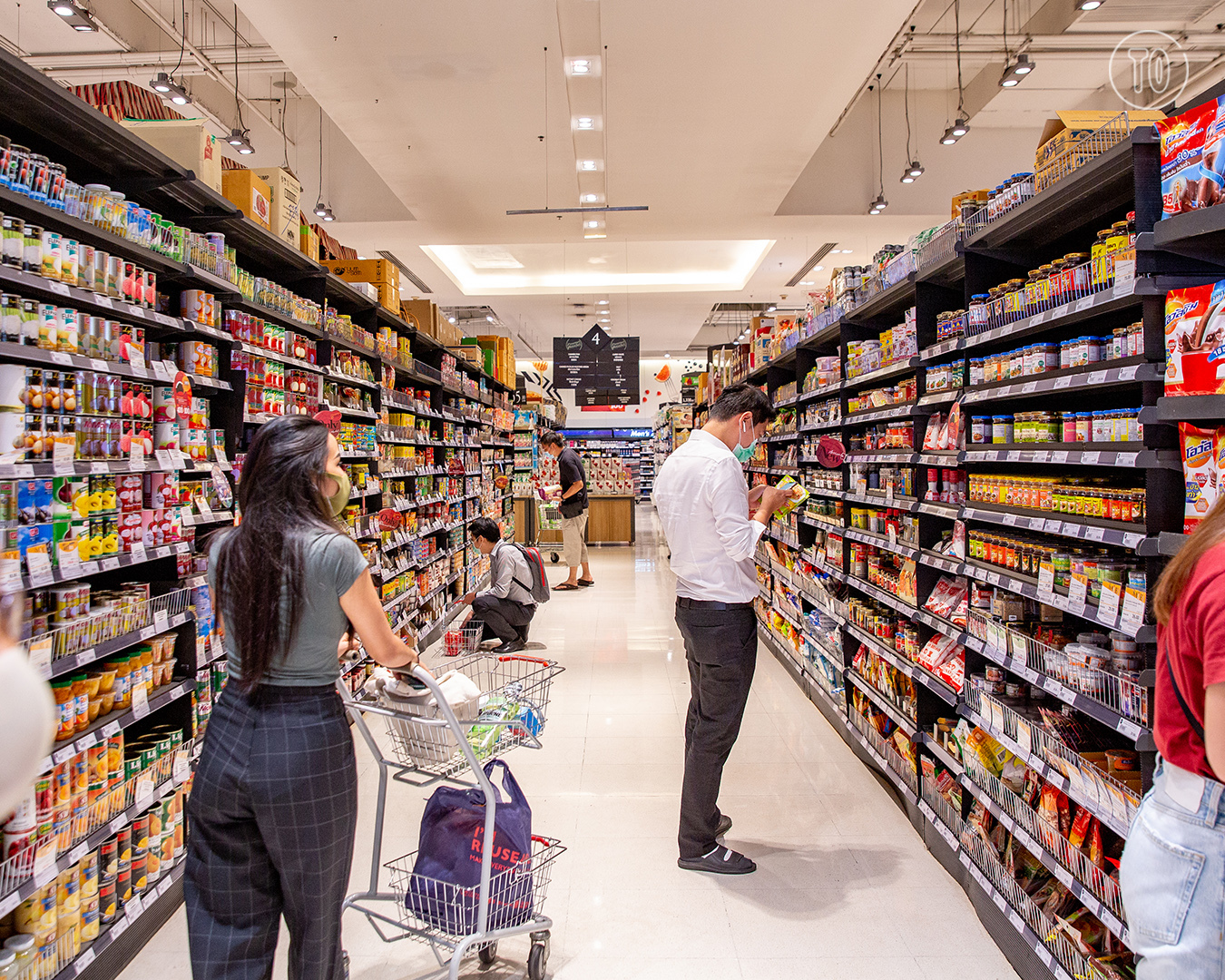 Siam Paragon supermarket