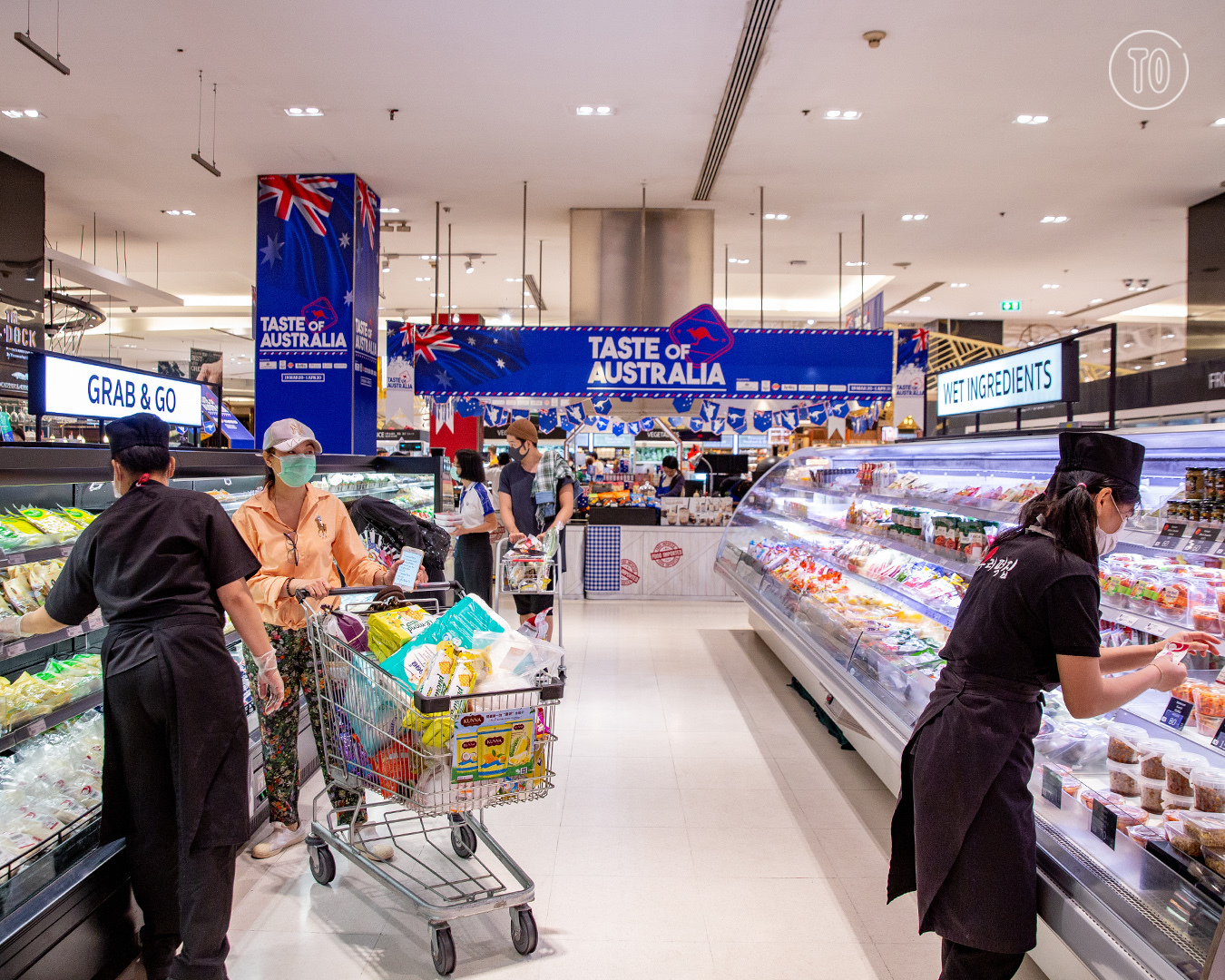 Siam Paragon supermarket