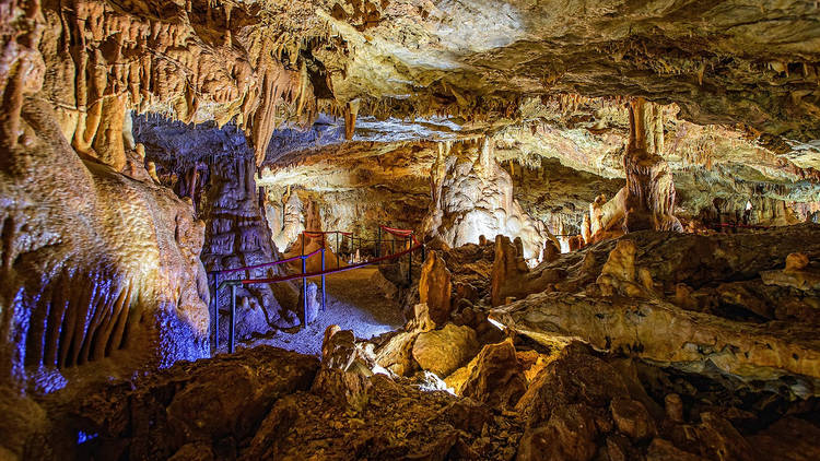 This cave is called the Kingdom of Festini and sits in the heart of Istria