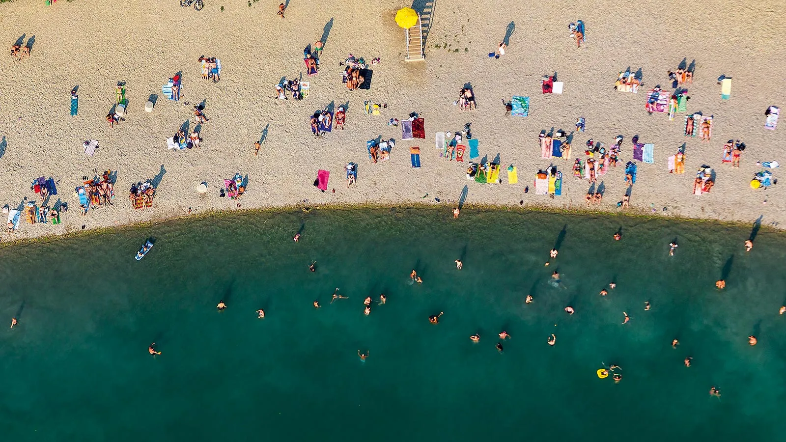 Jarun lake in Zagreb