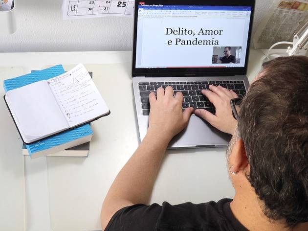Delito, Amor e Pandemia Álvaro Filho está a escever 'Delito, Amor e Pandemia'