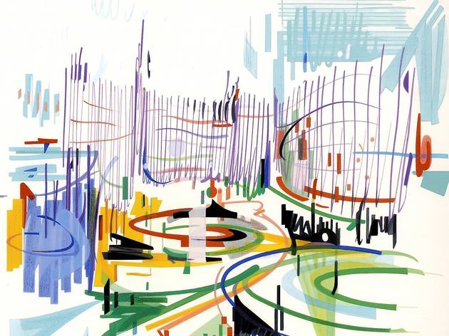 'Amã', de Nadir Afonso, é uma das obras em exposição 'Amã', de Nadir Afonso, é uma das obras em exposição