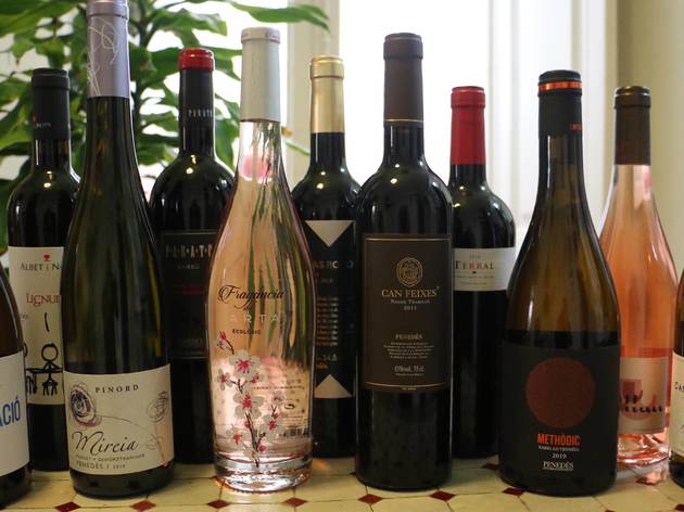 Una copa de vi DO Penedès, Instagram Live, Time In Barcelona