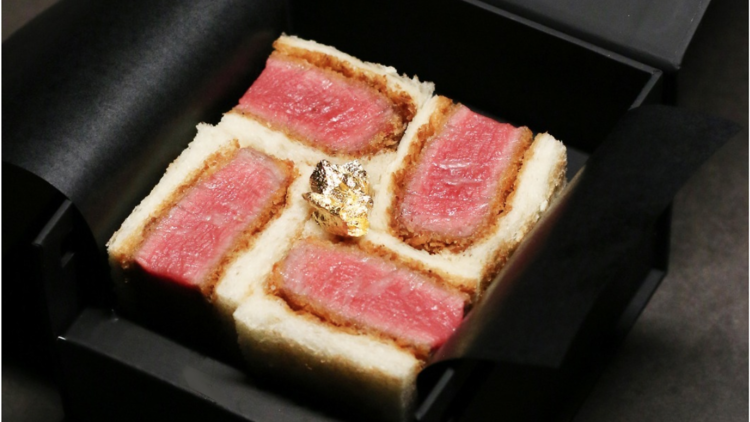 Wagyumafia's beef cutlet sandwiches