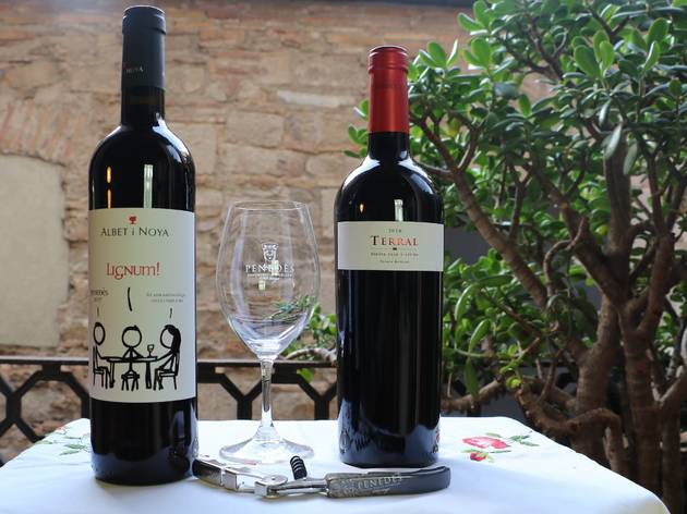 Una copa de vi DO Penedès, Instagram Live, Time In Barcelona