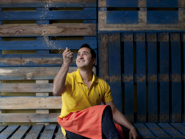 Online spice masterclasses with Arun Kapil CMK 21102014 REPRO FREE NO FEE Arun Kapil, author of Fresh Spice and founder of Green Saffron pictured in Green Saffron, Midelton, Co. CorkPicture: Clare Keogh