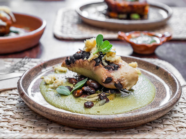 Na Tlali Na Tlali comida vegana platillos mexicanos