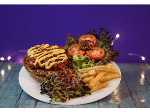 Vegani comida corrida de Vegani