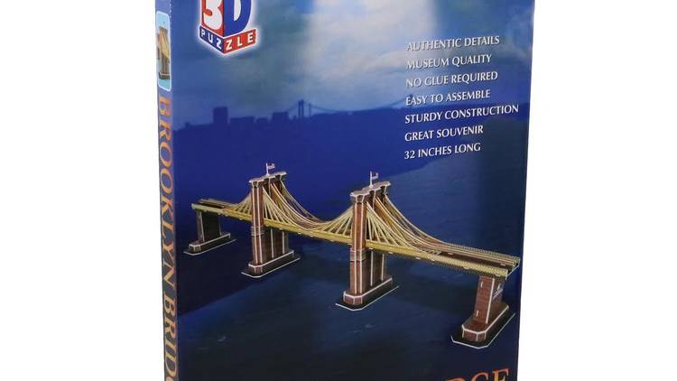 3D Brooklyn Bridge Puzzle