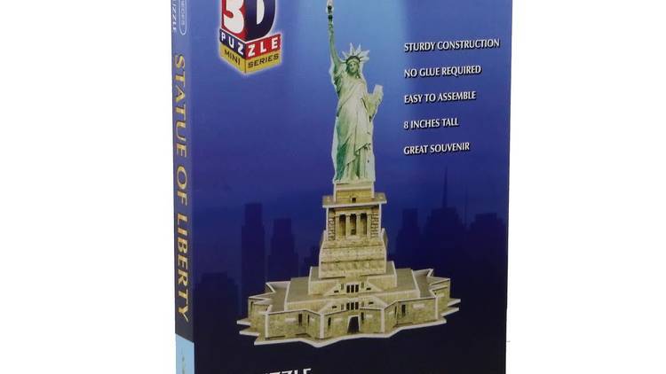 3D Statue of Liberty Puzzle