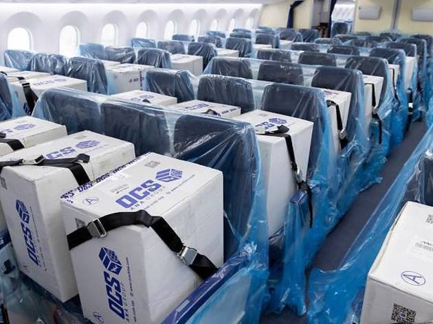 空席は有効に、ANAが日本に医療用具を空輸 空席は有効に、ANAが日本に医療用具を空輸