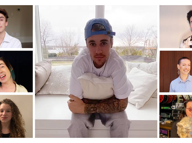 Watch Justin Bieber, Avril Lavigne and more Canadian all-stars cover Bill Withers for charity ArtistsCAN