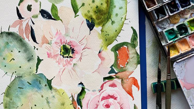 art.com watercolor