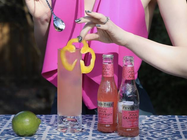 Fever-Tree cocktail @spiritedla Photograph: @spiritedla