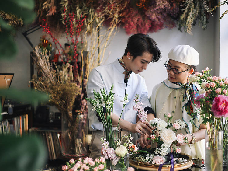 Shanghai Tang offers complimentary blooms from Gingermite for Mother's Day