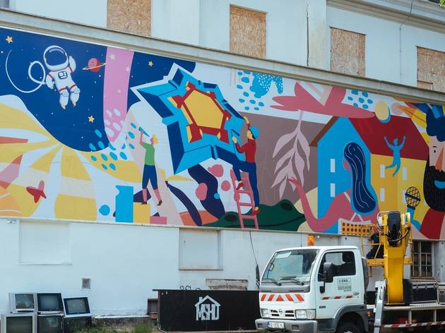 Karlovac comes alive with colourful new murals Karlovac comes alive with colourful new murals