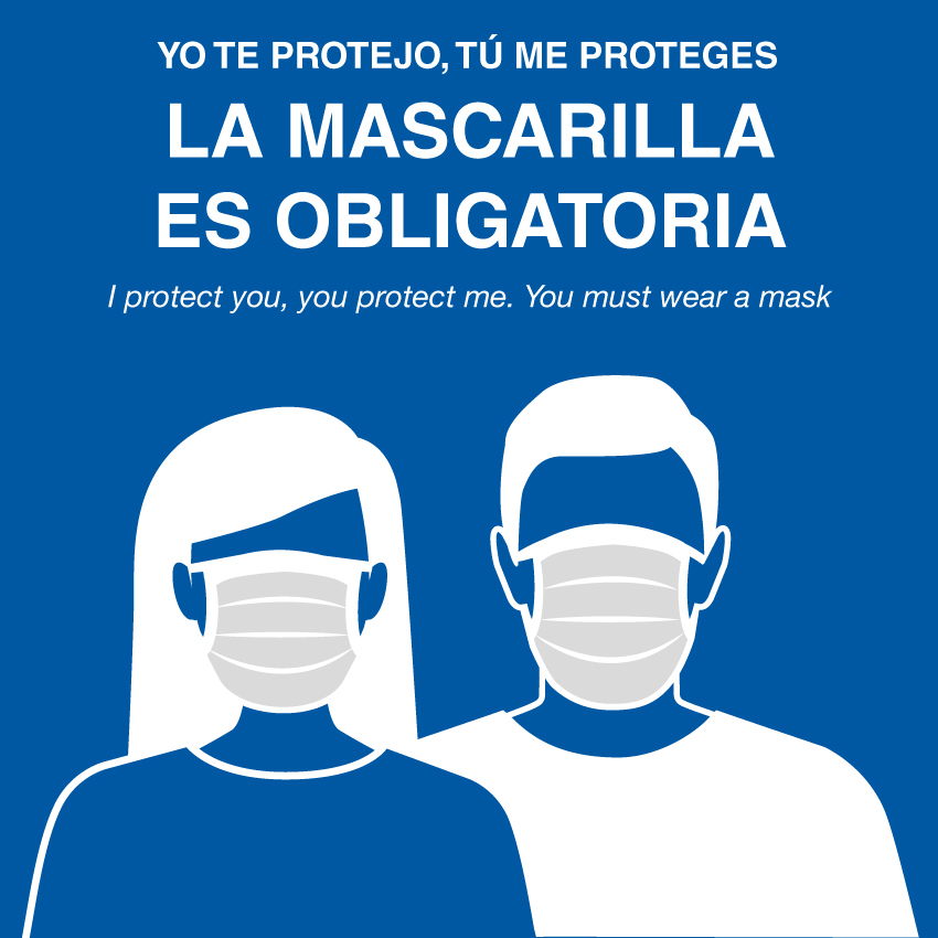 Mascarillas metro