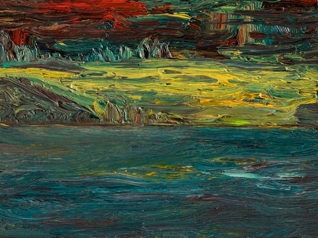 Como é que as galerias se estão a preparar para o futuro? Óleo sobre madeira de Pedro Cabrita Reis, artista representado pela Galeria Miguel Nabinho