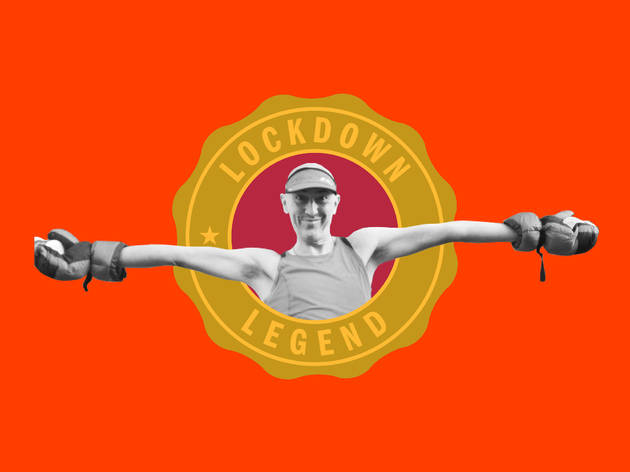 Lockdown Legend: this Londoner is hosting aerobics classes on his doorstep Lockdown Legend