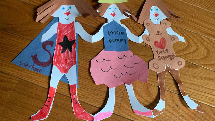 Super hero paper dolls 