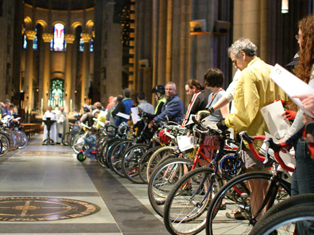 Cathedral of St. John the Divine bike blessing